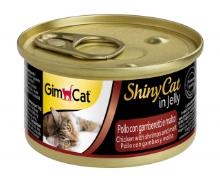 Gimcat Shinycat Tuna Karides Malt Özü 70 gr Kedi Maması kullananlar yorumlar